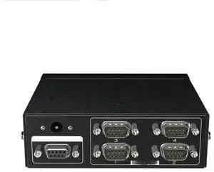 FOR RS232 splitter 4 Port DB9 Serial Splitter 1 in 4 out Support Bidirectional Transmission Serial adapter MT-RS104