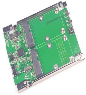 FOR USB 3.1 to 2 mSATA SSD Raid controller card Converter with cable