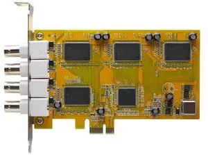 4 Channel av/s Video Capture BNC 4 Port VC4000E Image Monitoring Capture Card 4 Port PI7C9X+SAA7134HL Chip 1394 1440*900