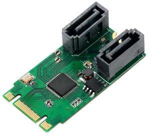 FOR M.2 B + M Key slot to 2 Port SATA 6G RAID Adapter controller Card Support win 8 10 RAID0/1