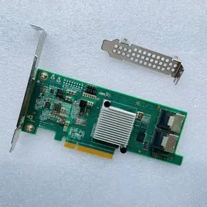 FOR 9207-8i 6Gbps HBA FW:P20 IT Mode NAS 2* SFF-8087 SATA