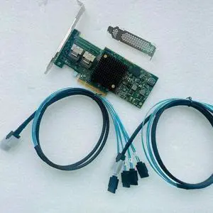 FOR 9208-8i 6G SAS SATA IT Mode NAS 2* SFF-8087 SATA