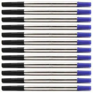 FOR 116mm long 7mm diameter Tip 0.7mm Ballpen Rollerball Pen Refills Ballpen Refills For Parker ink 1905323 3021531