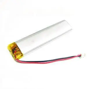 FOR 2 Pcs 3.7V 750mAh 651665 Polymer Ion 2.0mm Connector