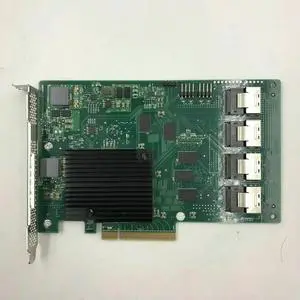 FOR 9201-16i 6Gbps 16P SAS HBA P19 IT Mode NAS 4* Cable SATA