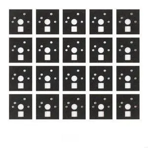 FOR 120 Pieces Mechanical Keyboard Switch Sticker Noise Dampener Foam Sound Reduction Insulation Film for Switch Stabilizer FOR 120 Pieces Mechanical Keyboard Switch Sticker Noise Dampener Foam Sound Reduction Insulation Film for Switch Stabilizer