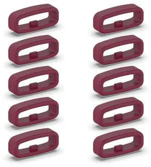 FOR 10pcs Silic Fastener Ring 18mm 20mm 22mm Wristband Keeper Smartwatch Strap Retainer Holder Replacement Accessory FOR 10pcs Silic Fastener Ring 18mm 20mm 22mm Wristband Keeper Smartwatch Strap Retainer Holder Replacement Accessory