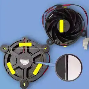 FOR 1Pcs GW10C12MS2BA-52 DC12V 0.11A For Refrigerator Built-in Cooling Fan FOR 1Pcs GW10C12MS2BA-52 DC12V 0.11A For Refrigerator Built-in Cooling Fan
