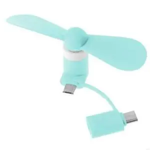 FOR 2 in 1 Type C Micro USB Mini Fan Cooler for OTG Type-C for Cell Phones Fan FOR 2 in 1 Type C Micro USB Mini Fan Cooler for OTG Type-C for Cell Phones Fan