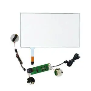 FOR 13.3" 4-wire 306*177.5mm Resistive Digitizer Resistive Touch Screen Panel Sensor + USB Controller 306x177mm FOR 13.3" 4-wire 306*177.5mm Resistive Digitizer Resistive Touch Screen Panel Sensor + USB Controller 306x177mm