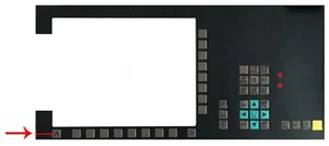 FOR Keypad Membrane For CNC 828D 6FC5370-3AT20-0AA0 25MM Protective Film FOR Keypad Membrane For CNC 828D 6FC5370-3AT20-0AA0 25MM Protective Film