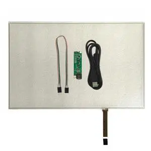 FOR 15.4inch 4-Wire 344*222mm Resistive Touch Soft Screen Film To Film with USB Controller Kit for POS Machine Computer FOR 15.4inch 4-Wire 344*222mm Resistive Touch Soft Screen Film To Film with USB Controller Kit for POS Machine Computer