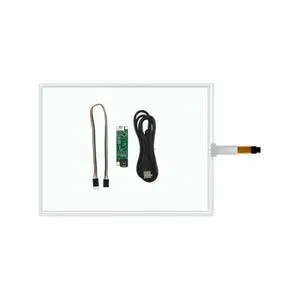 FOR 17inch 4 Wire 355*288mm 2.3mm Digitizer Glass Resistive Touch Screen Panel with USB Controller Kit for Computer Monitor FOR 17inch 4 Wire 355*288mm 2.3mm Digitizer Glass Resistive Touch Screen Panel with USB Controller Kit for Computer Monitor