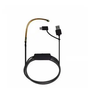 FOR Tyep-c Android Phone Ultra-fine Endoscope FPC Flexible Ribbon Cable OV9734 Endoscope Camera Module 75°~140° Depth of Field 3.5mm FOR Tyep-c Android Phone Ultra-fine Endoscope FPC Flexible Ribbon Cable OV9734 Endoscope Camera Module 75°~140° Depth of Field 3.5mm
