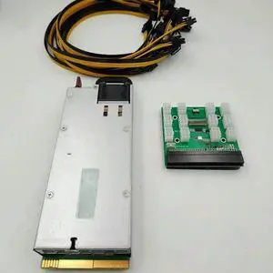 FOR 1200W GPU PSU For DL580G5 G6 G7 PCI-E Breakout Board 6Pin Cable Server Power Supply 498152-001 490594-001 438203-001 FOR 1200W GPU PSU For DL580G5 G6 G7 PCI-E Breakout Board 6Pin Cable Server Power Supply 498152-001 490594-001 438203-001