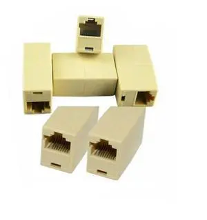 RJ45 Female to Female Coupler 10Pcs RJ45 Female to Female Coupler 10Pcs