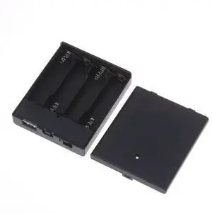 4xAA USB Power Supply Box Portable 4xAA USB Power Supply Box Portable