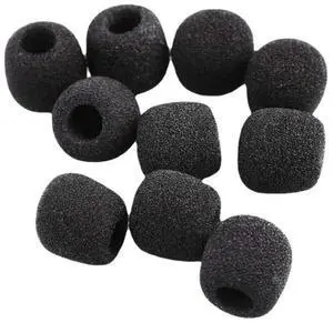 Microphone Windscreen Sponge 10pcs Microphone Windscreen Sponge 10pcs