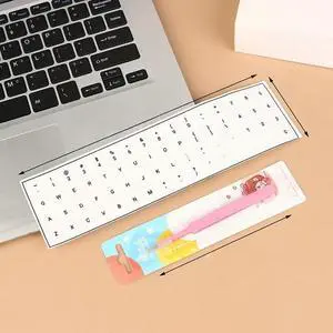 FOR English Alphabet Language Tear-Off Film Keyboard Sticker Desktop Laptop Key Sticker Single Film Side Engraving Sticker FOR English Alphabet Language Tear-Off Film Keyboard Sticker Desktop Laptop Key Sticker Single Film Side Engraving Sticker
