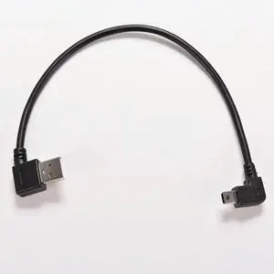 Angled Mini USB Cable 25cm Angled Mini USB Cable 25cm