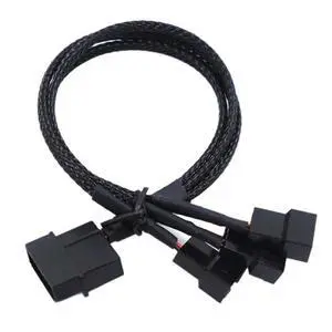 Molex to 3-Way Fan Splitter Cable Molex to 3-Way Fan Splitter Cable