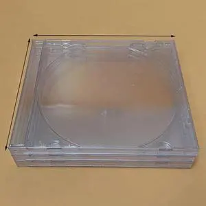 Transparent CD Case Single Transparent CD Case Single