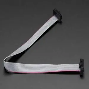10-Pin 1.27mm IDC SWD Cable 150mm Long 10-Pin 1.27mm IDC SWD Cable 150mm Long