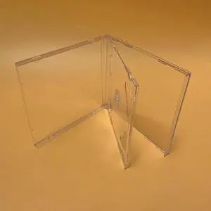 CD Case 2 Discs Transparent CD Case 2 Discs Transparent