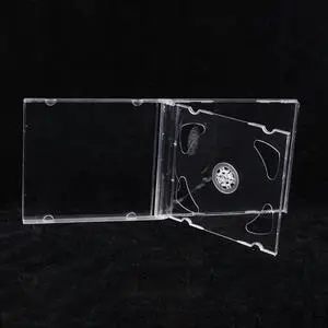CD Case 1-2 Discs Transparent CD Case 1-2 Discs Transparent