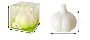 Garlic Rubber Eraser Garlic Rubber Eraser