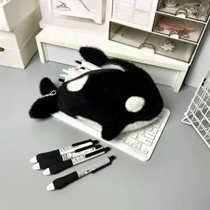 Plush Killer Whale Pencil Case Plush Killer Whale Pencil Case