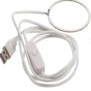Cool White LED Ring Light 70mm USB Cool White LED Ring Light 70mm USB