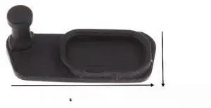 Charging Rubber Cap for Edge 1030 Charging Rubber Cap for Edge 1030
