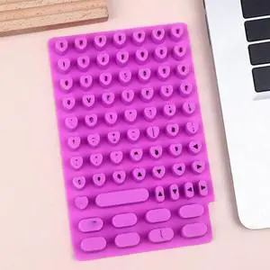 Raised Keyboard Stickers for Long Nails Raised Keyboard Stickers for Long Nails