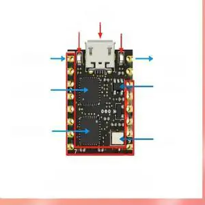 LCMXO2-1200 FPGA Small System Board LCMXO2-1200 FPGA Small System Board