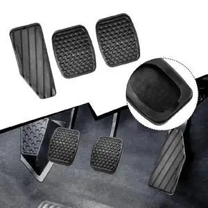 Brake Clutch Gas Pedal Cover 3Pcs Brake Clutch Gas Pedal Cover 3Pcs