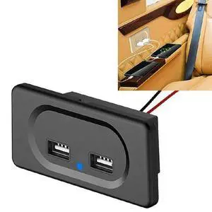 Dual USB Charger Port 12V/24V 3.1A Dual USB Charger Port 12V/24V 3.1A