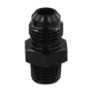 AN6 to NPT Adapter Black Automotive AN6 to NPT Adapter Black Automotive