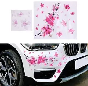 Cherry Blossom Vinyl Stickers 2Pc Cherry Blossom Vinyl Stickers 2Pc