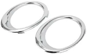 Fog Lamp Bezel Chrome Silver Fog Lamp Bezel Chrome Silver