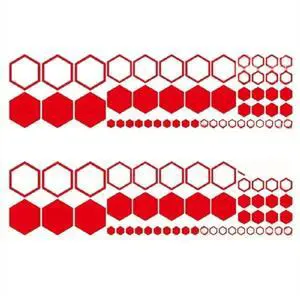 Car Decals 104Pcs PVC Custom Car Decals 104Pcs PVC Custom