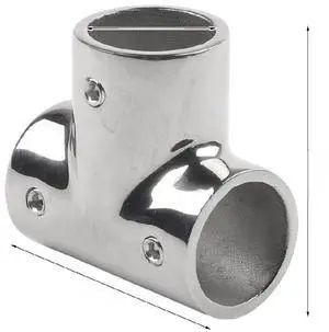 Three-Way Pipe Tee 316 Stainless Three-Way Pipe Tee 316 Stainless
