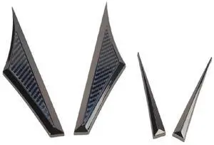 3D Wing Emblem Decal Stainless 3D Wing Emblem Decal Stainless