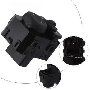 Power Mirror Switch Driver Side Power Mirror Switch Driver Side