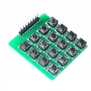 FOR 4x4 Keypad MCU Accessory Board Matrix Keyboard 16 Key Buttons for FOR 4x4 Keypad MCU Accessory Board Matrix Keyboard 16 Key Buttons for