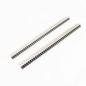 FOR 10pcs 40 Pin 1x40 Single Row Male 2.54mm Breakable Pin Header Right Angle Connector Strip FOR 10pcs 40 Pin 1x40 Single Row Male 2.54mm Breakable Pin Header Right Angle Connector Strip
