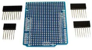 FOR Prototype PCB Expansion Board For R3 328P Shield FR-4 Fiber PCB Breadboard 2mm 2.54mm Pitch With Pins DIY One FOR Prototype PCB Expansion Board For R3 328P Shield FR-4 Fiber PCB Breadboard 2mm 2.54mm Pitch With Pins DIY One