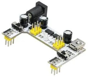 FOR mb-102 Breadboard Power Supply Module /mb102 white Breadboard Dedicated Power Module 2-way 3.3V 5V MB-102 Solderless Bread Board FOR mb-102 Breadboard Power Supply Module /mb102 white Breadboard Dedicated Power Module 2-way 3.3V 5V MB-102 Solderless Bread Board