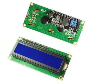 FOR LCD1602 1602 LCD Module Blue Yellow Green Screen 16x2 Character LCD Display PCF8574T PCF8574 IIC I2C Interface 5V for FOR LCD1602 1602 LCD Module Blue Yellow Green Screen 16x2 Character LCD Display PCF8574T PCF8574 IIC I2C Interface 5V for