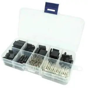 FOR 310pcs Connector 2.54mm, Cable Jumper Wire Pin Header Housing Kit, Male Crimp Pins+Female Pin Terminal Connector FOR 310pcs Connector 2.54mm, Cable Jumper Wire Pin Header Housing Kit, Male Crimp Pins+Female Pin Terminal Connector